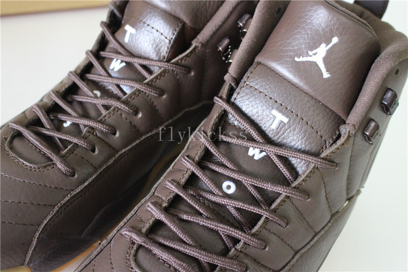 Authentic Air Jordan 12 Chocalate Brown